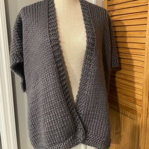 Hand knit Wool cardigan